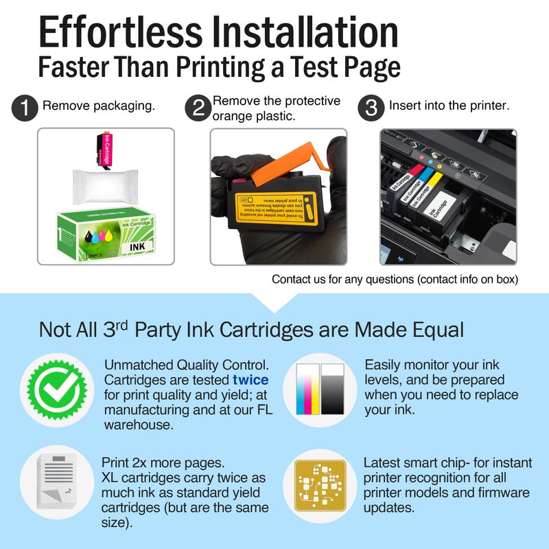 Limeink Compatible Ink Cartridges Replacement for HP 564 Ink Cartridges Combo Pack for HP 564xl for Printers Photosmart 564 XL Black 12 Pack - Image 5